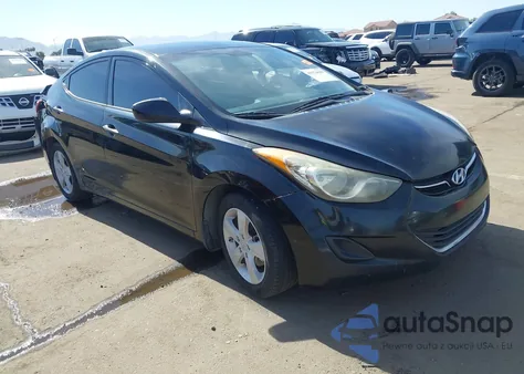 2013 Hyundai Elantra Gls from USA, damaged, VIN KMHDH4AE4DU765489